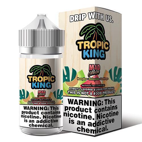 TROPIC KING | Mad Melon 100ML eLiquid with packaging