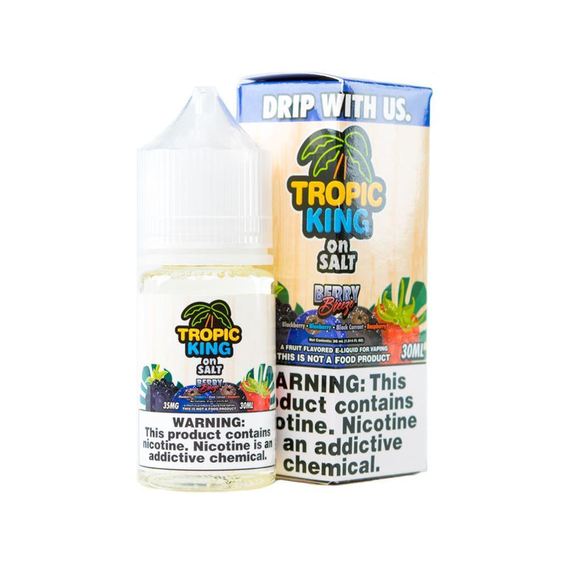 Berry Breeze by Tropic King On Salt 30ml with packaging