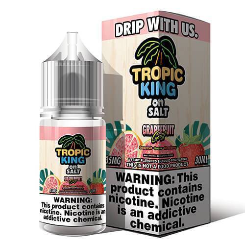 TROPIC KING ON SALT | Grapefruit Gust 30ML eLiquid with packaging