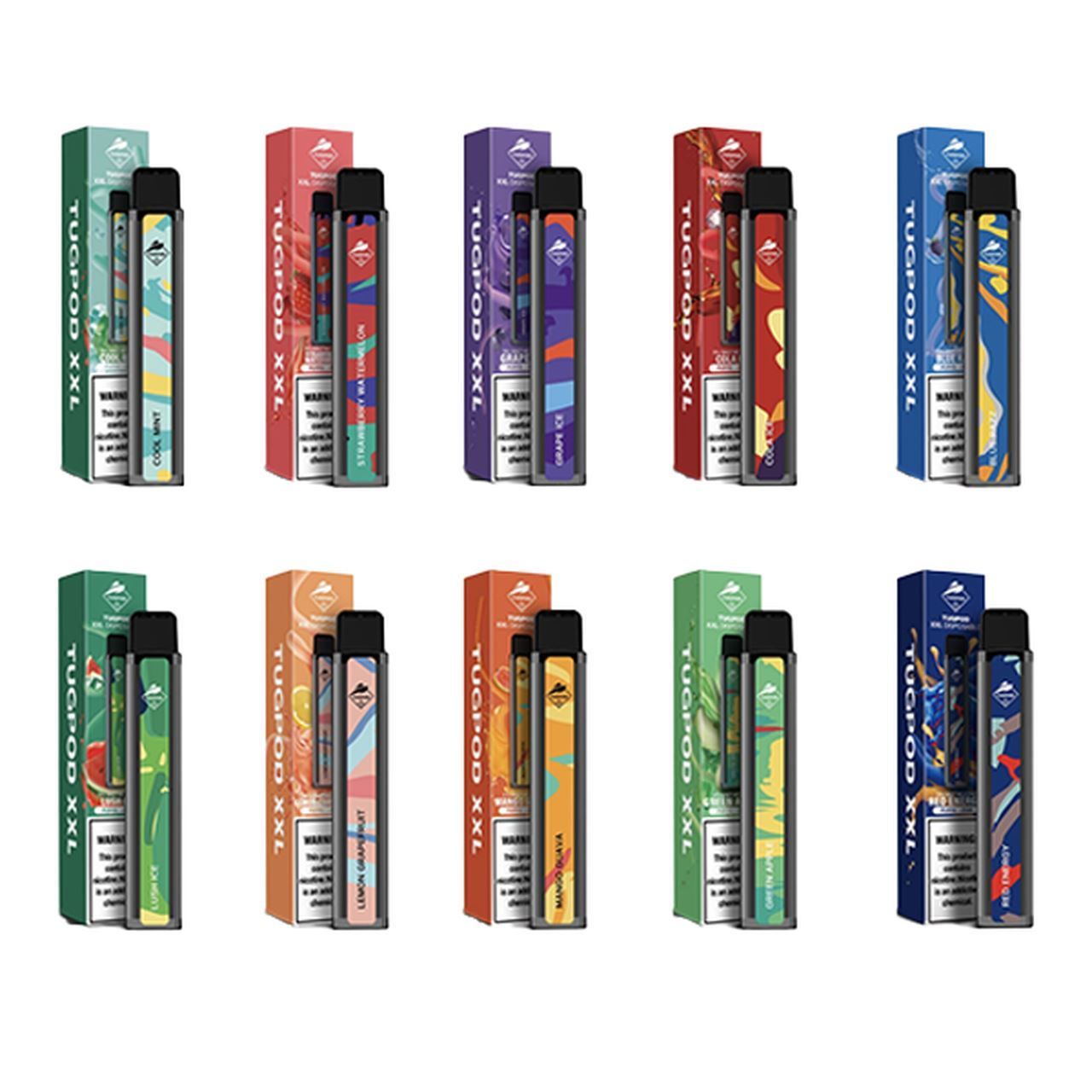 Tug Pod XXL Disposable 2500 Puffs 6.5mL group photo