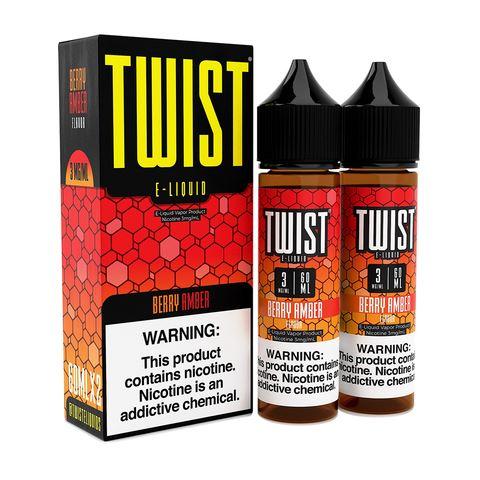 Berry Amber by Twist E-Liquids 120ml with packaging