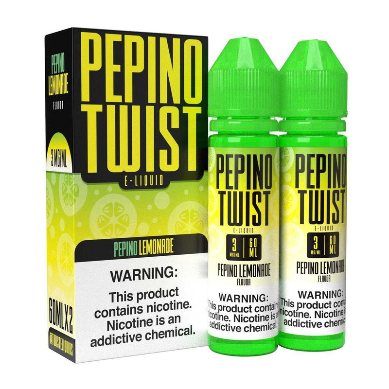 Pepino Lemonade by Twist E-Liquids 120ml with packaging