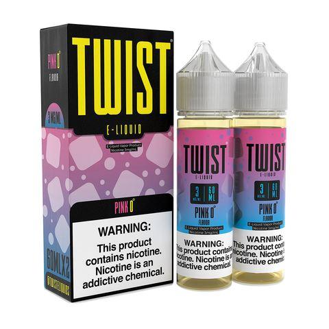 Pink 0° by Twist E-Liquids 120ml with packaging