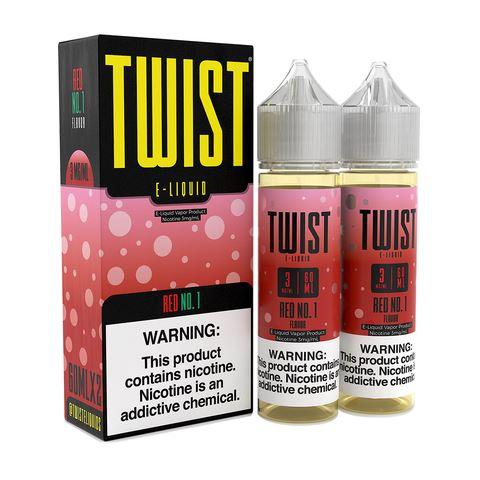 Red No. 1 (Watermelon Madness) by Twist E-Liquids 120ml with packaging