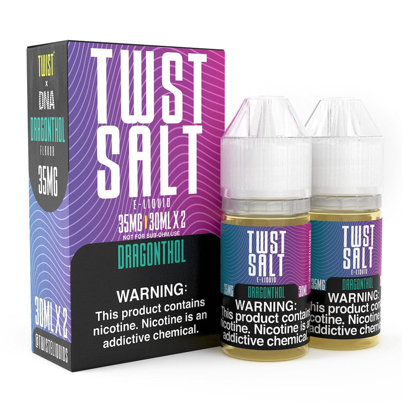  Dragonthol by Twist Salt E-Liquids 60ml with packaging