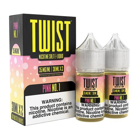 Pink No. 1 by Twist Salt E-Liquids 60ml with packaging