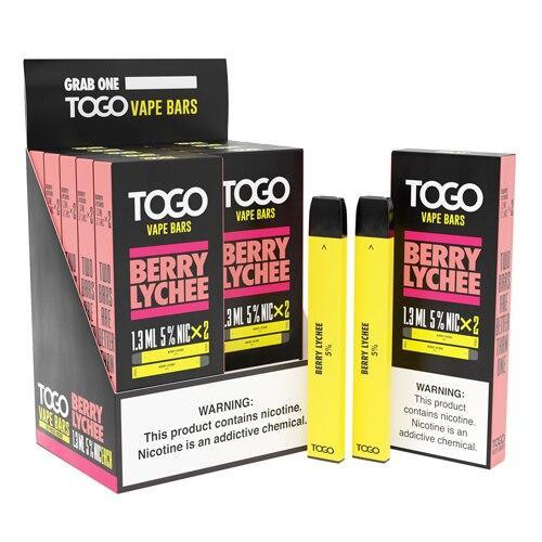 TWST TO GO | Disposables 5% Nicotine (Individual) berry lychee with packaging