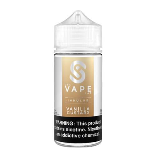 USA VAPE LABS | Vanilla Custard 100ML eLiquid bottle
