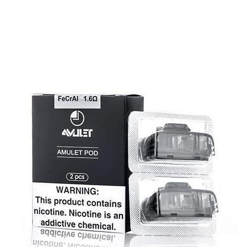 Uwell Amulet Replacement Pod Cartridge (Pack of 2) with packaging