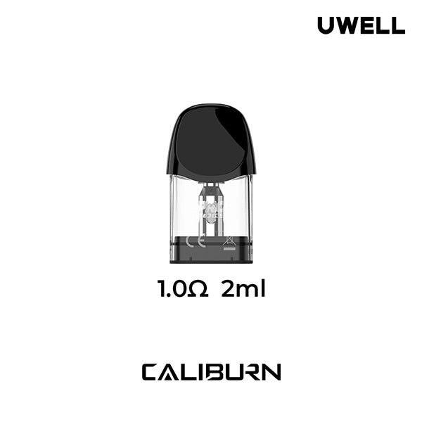 Uwell Caliburn A3 Replacement Pods | 2-Pack 1.0ohm