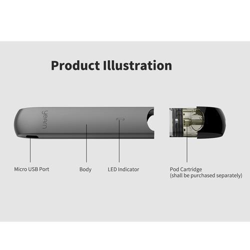  Uwell Yearn Pod System Mod Only Product Illustration