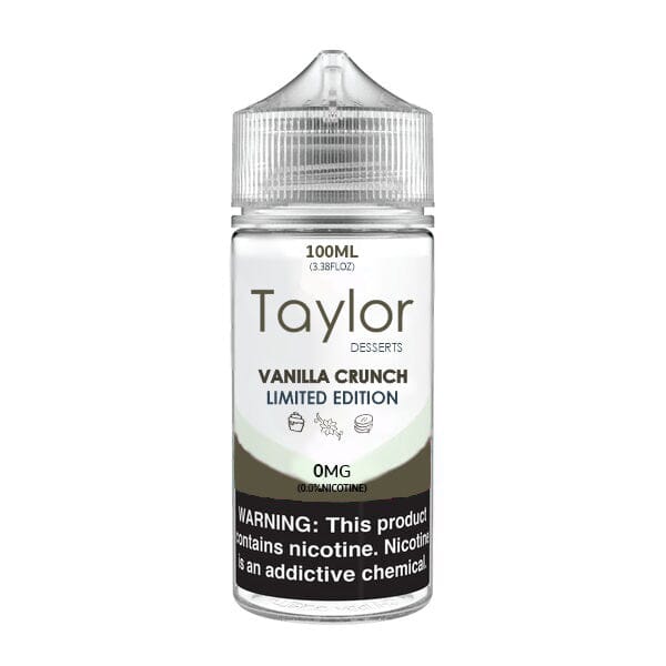 Vanilla Crunch by Taylor eLiquid 100mL Bottle