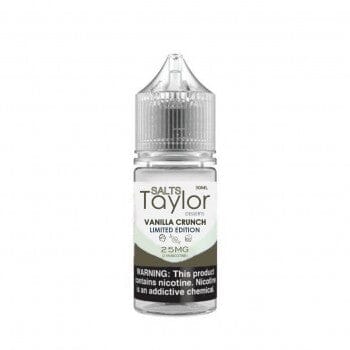 Vanilla Crunch by Taylor Salts eLiquid 30mL Bottle