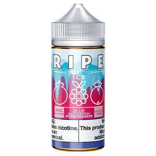 Blue Razzleberry Pomegranate On ICE by Ripe Collection 100ml bottle