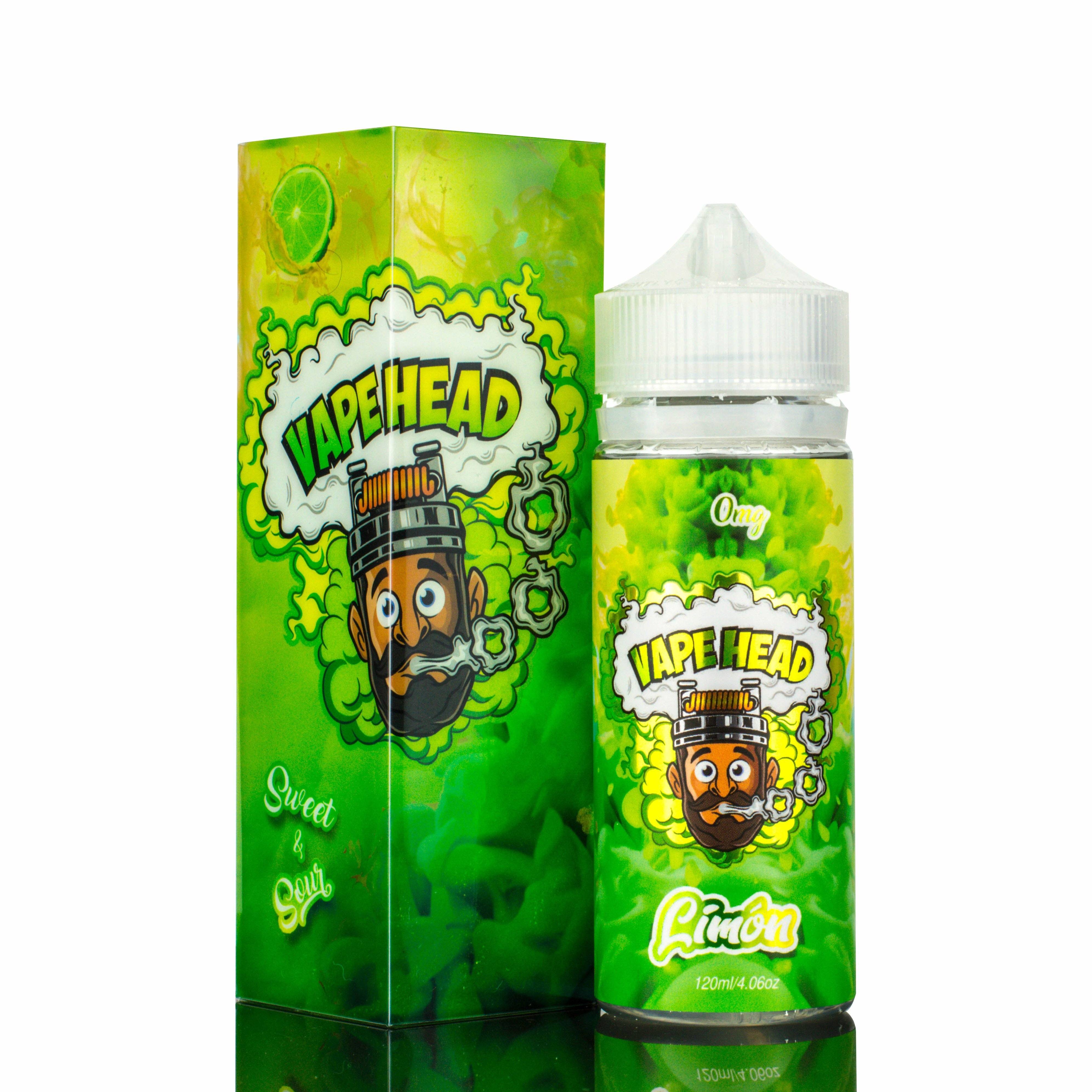 Limon by Vape Head 120ml with packaging