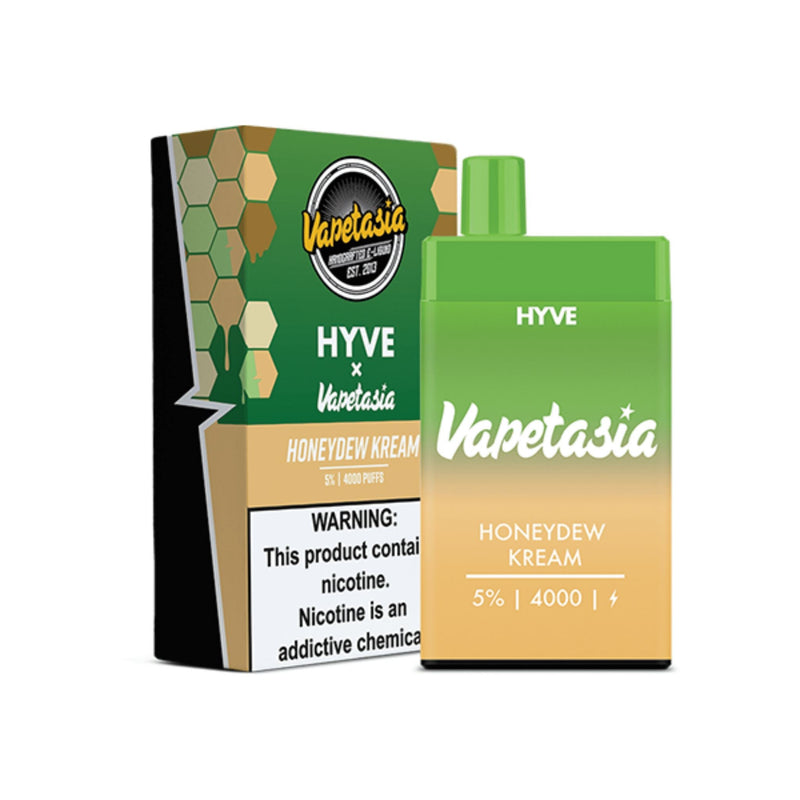 Vapetasia Hyve Mesh Disposable 4000 Puffs 10mL honeydew kream with Packaging