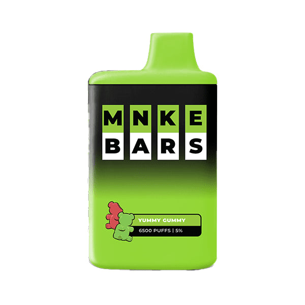 MNKE Bars Disposable 6500 Puffs | 16mL | 50mg - Yummy Gummy