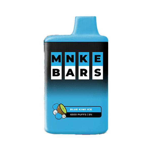 MNKE Bars Disposable 6500 Puffs | 16mL | 50mg - Blue Kiwi Ice