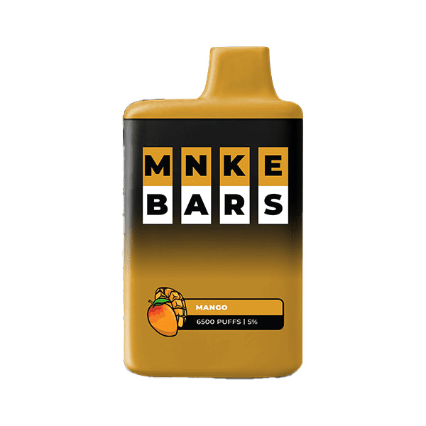 MNKE Bars Disposable 6500 Puffs | 16mL | 50mg - Mango