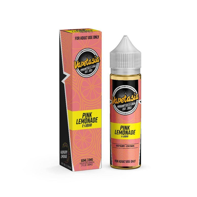 VAPETASIA | Pink Lemonade 2X60ML eLiquid with Packaging