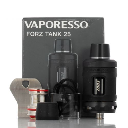 Vaporesso FORZ Tank 25 with all contents and packaging
