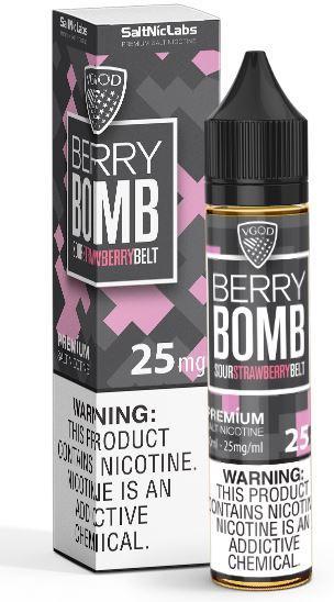Berry Bomb by VGOD SaltNic 30ml with packaging