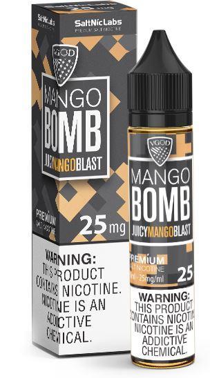 Mango Bomb by VGOD SaltNic 30ml with packaging