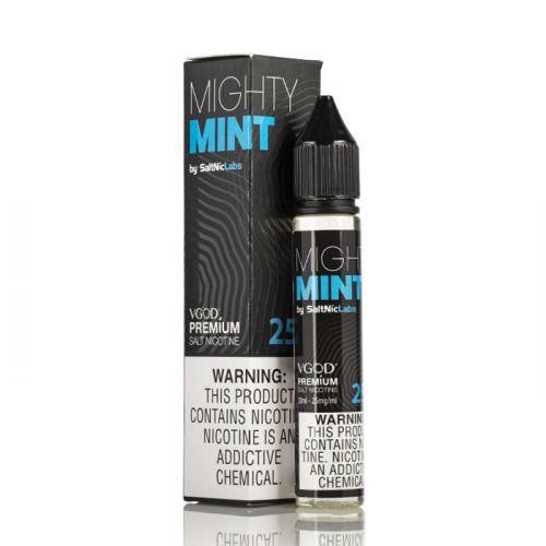 Mighty Mint by VGOD SaltNic 30ml with packaging