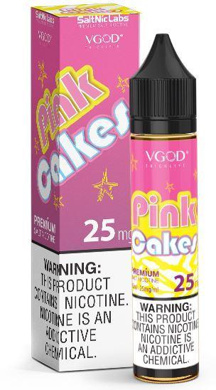 Pink Cakes by VGOD SaltNic 30ml with packaging