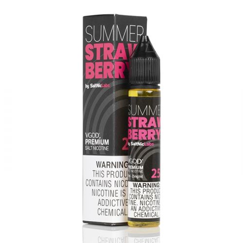 Summer Strawberry by VGOD SaltNic 30ml with packaging