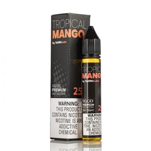 Tropical Mango by VGOD SaltNic 30ml with packaging