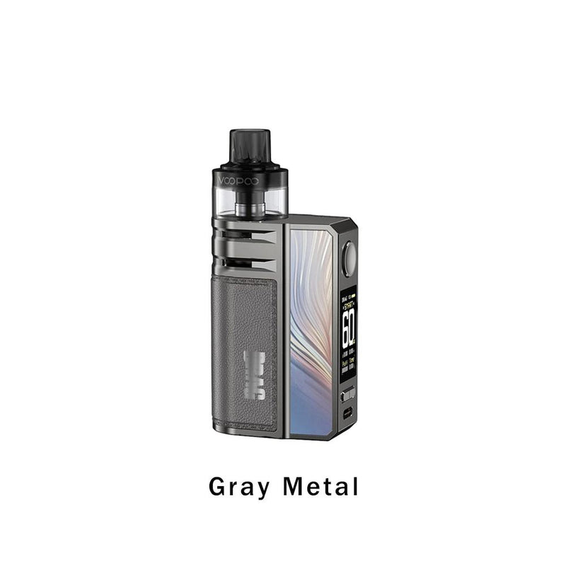 Voopoo Drag E60 Kit - Gray Metal
