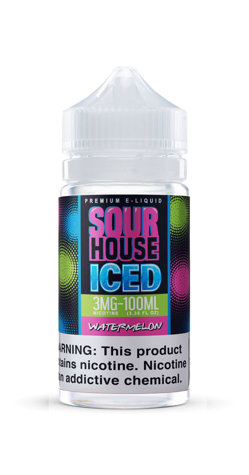 Watermelon by Sour House Iced 100ml bottle