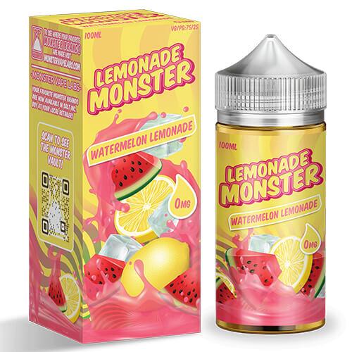 Watermelon Lemonade by Lemonade Monster E-Liquid with packaging