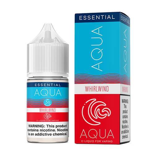 Whirlwind by Aqua Essential Synthetic Salt Nic 30mL with packaging