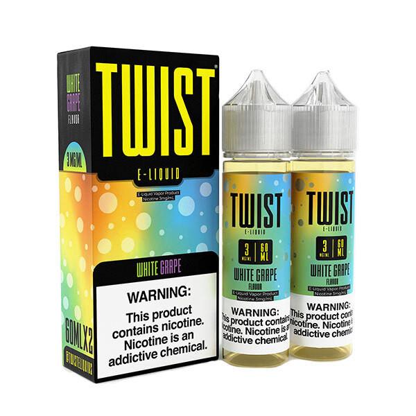 White Grape by Twist E-Liquids 120ml with packaging