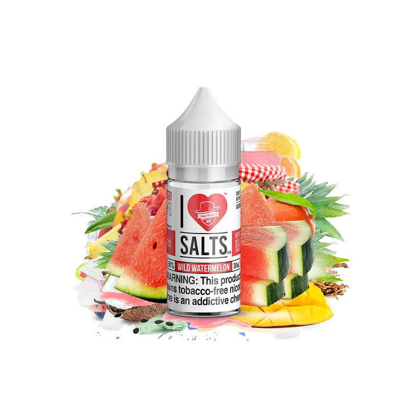 WLD WTRMN by I Love Salts E-Liquid with Background