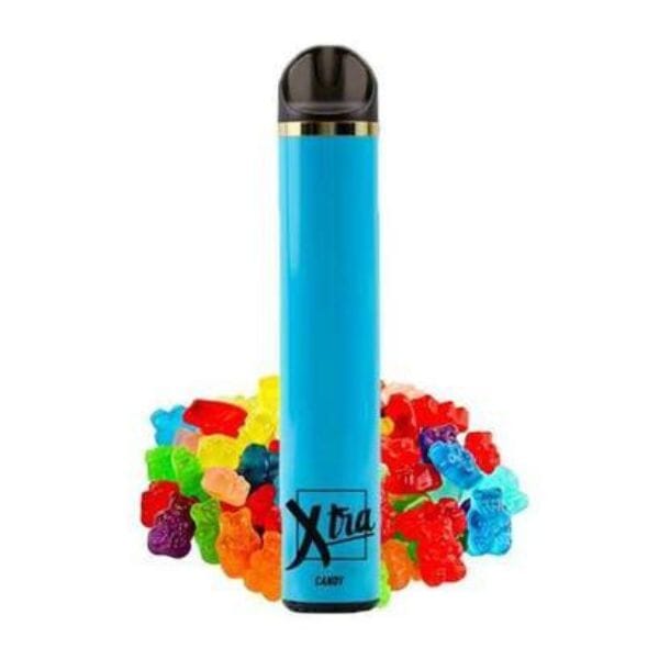 XTRA | Disposable 1500 Puffs (Individual) candy with background