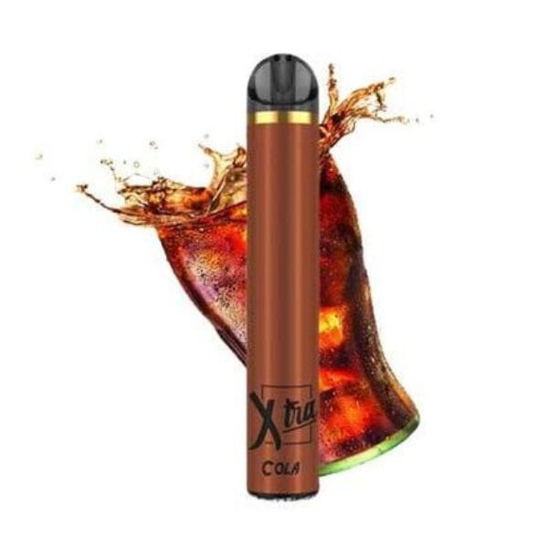 XTRA | Disposable 1500 Puffs (Individual) cola with background