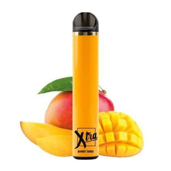 XTRA | Disposable 1500 Puffs (Individual) mango tango with background