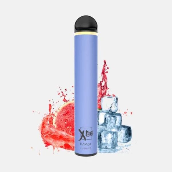 XTRA MAX Disposable Device - 2500 Puffs lush ice with background
