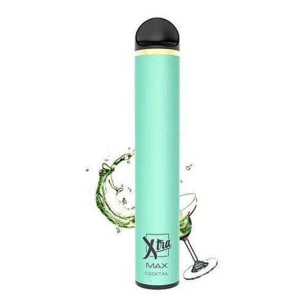 XTRA MAX Disposable Device - 2500 Puffs cocktail with background