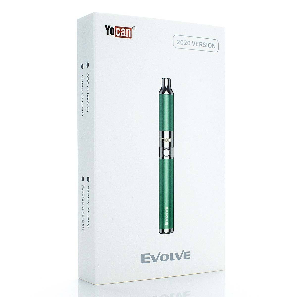 Yocan Evolve Kit | 2020 Edition azure green packaging