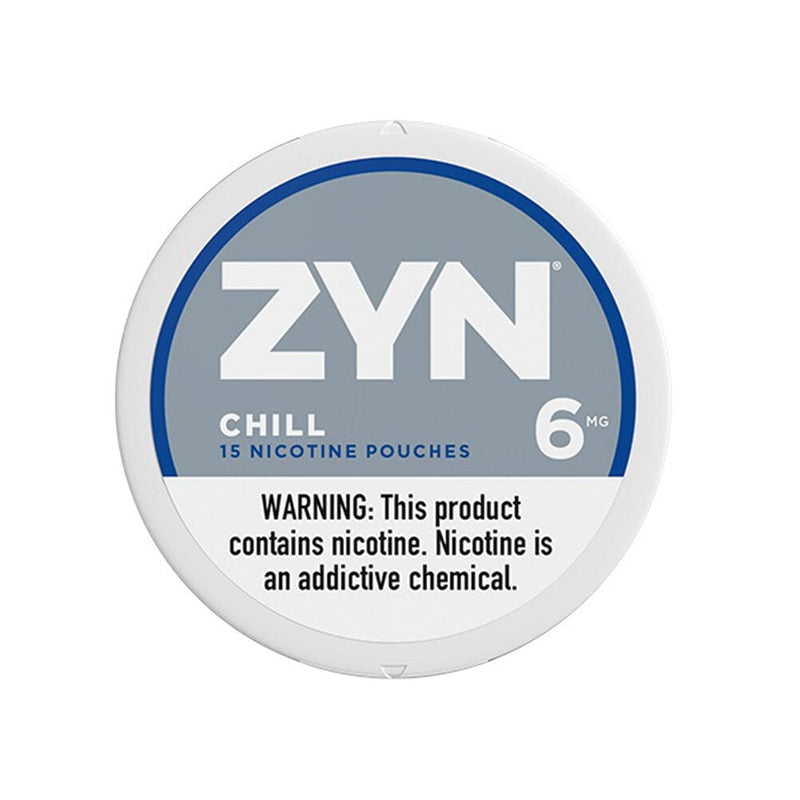 ZYN Nicotine Pouches (15ct Can)(5-Can Pack) Chill  6mg
