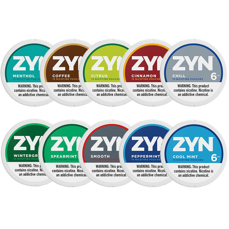 ZYN Nicotine Pouches (15ct Can)(5-Can Pack)